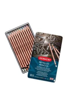 Derwent Metallic 12'li Metalik Kalem Seti 2305599
