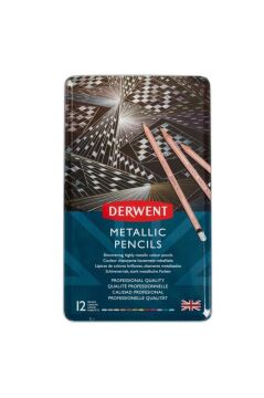 Derwent Metallic 12'li Metalik Kalem Seti 2305599