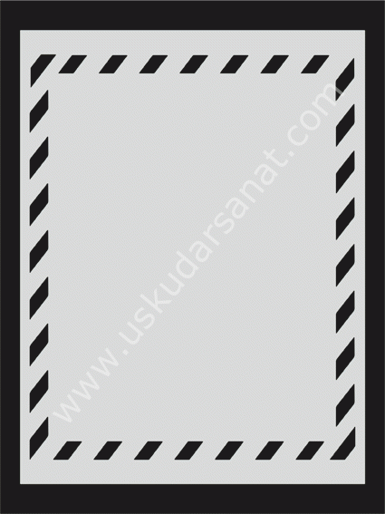 Mood Stencil Şablon 15X17 M068