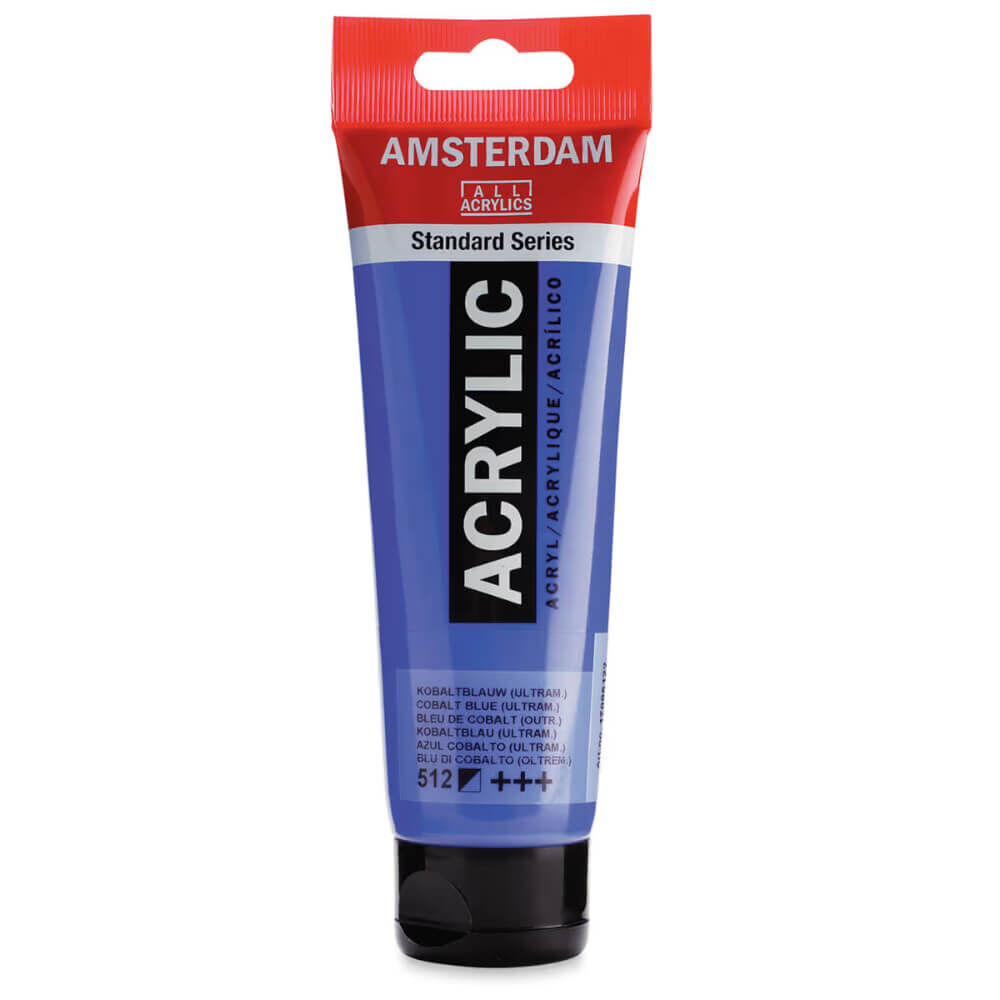 Amsterdam Standart Seri Akrilik Boya 120 ml Cobalt Blue (Ultramarine) 512