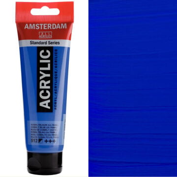 Amsterdam Standart Seri Akrilik Boya 120 ml Cobalt Blue (Ultramarine) 512