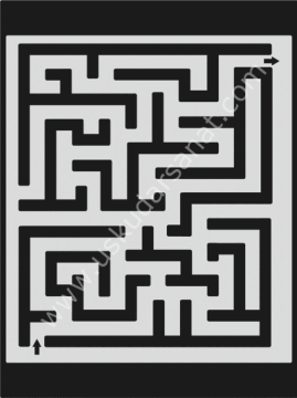 Mood Stencil Şablon 15X17 M069