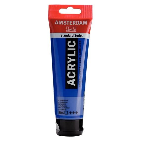 Amsterdam Akrilik Boya 120ml Tüp ULTRAMARINE 504