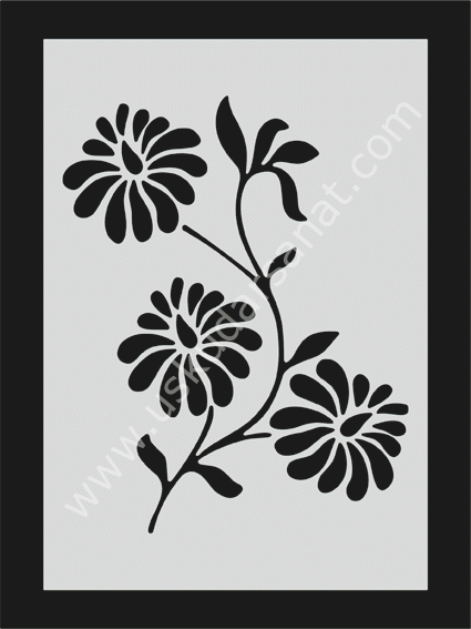 Mood Stencil Şablon 15X17 M070