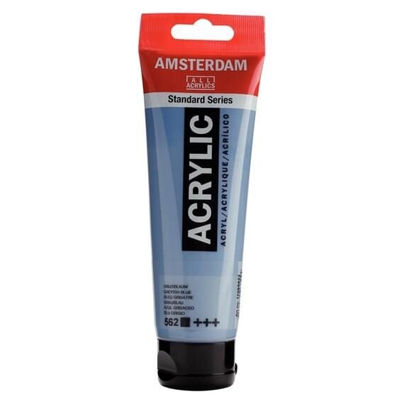 Amsterdam Standart Seri Akrilik Boya 120 ml Greyish Blue 562