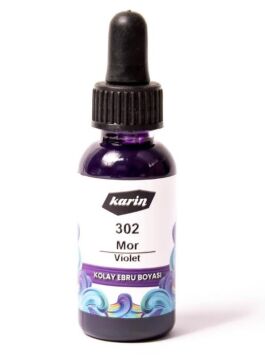 Karin Kolay Ebru Boyası 30ml Mor 302