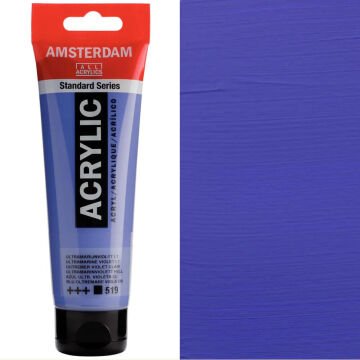 Amsterdam Standart Seri Akrilik Boya 120 ml Ultramarine Violet Light 519