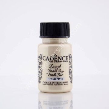 Cadence Dora Metalik Boya 50ml 172 Şampanya