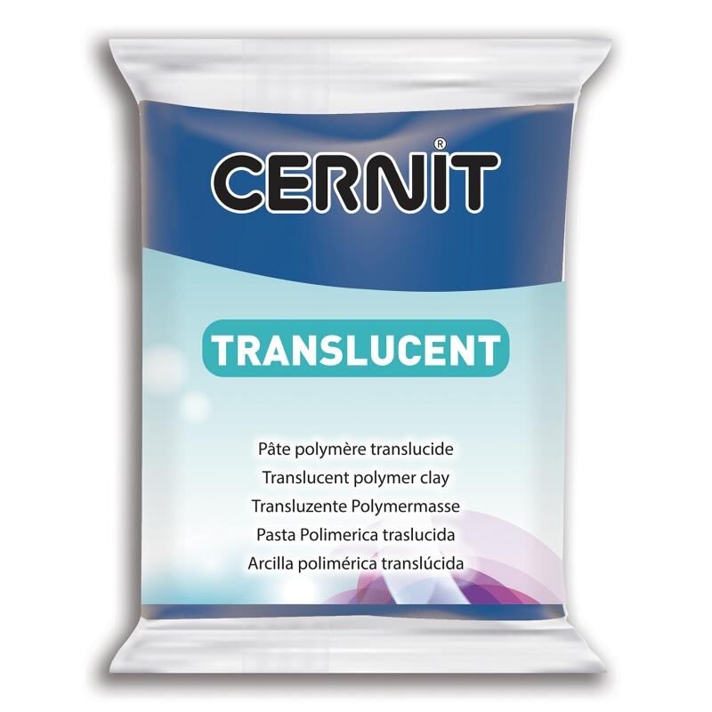 Cernit Polimer Kil Hamuru  Translucent (transparan) 56gr 275 Sapphire