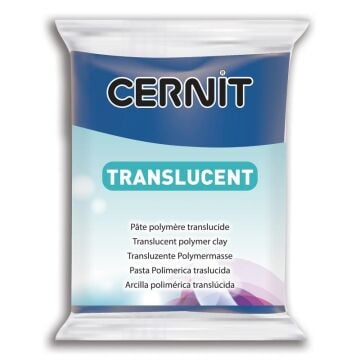 Cernit Polimer Kil Hamuru  Translucent (transparan) 56gr 275 Sapphire