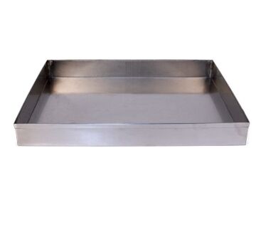 Paslanmaz Çelik Ebru Teknesi 25x35