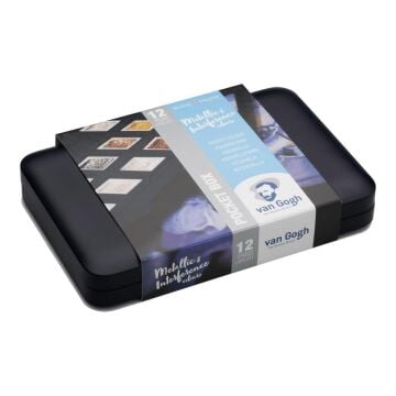 Talens Van Gogh Sulu Boya 12 Renk Metallic & İnterference Colours