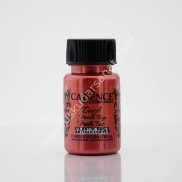 Cadence Dora Metalik Boya 50ml 174 Antik Bakır