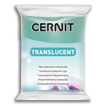 Cernit Polimer Kil Hamuru  Translucent (transparan) 56gr 620 Emerald Green