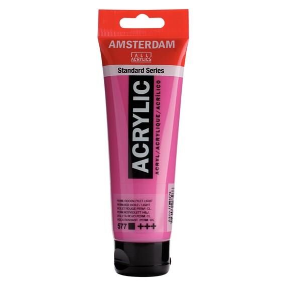 Amsterdam Akrilik Boya 120ml Tüp PERMANENT RED VIOLET LT