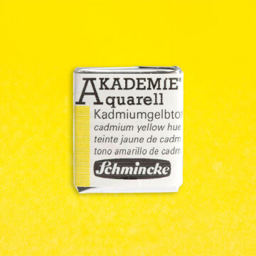Schmincke Akademie Yarım Tablet Suluboya Cadmium Yellow Hue 224