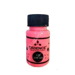 Cadence Karanlıkta Parlayan Boya Glow In The Dark PEMBE