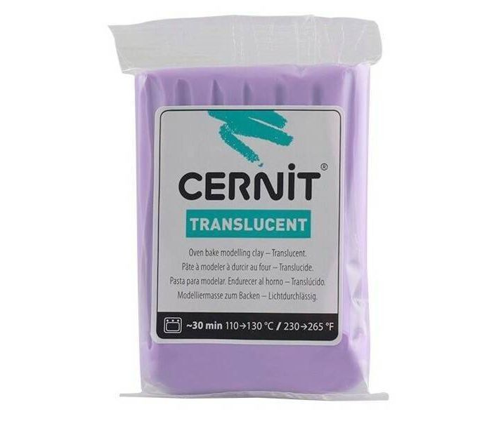 Cernit Polimer Kil Hamuru  Translucent (transparan) 56gr 900 Violet