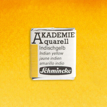 Schmincke Akademie Yarım Tablet Suluboya Indian Yellow 225