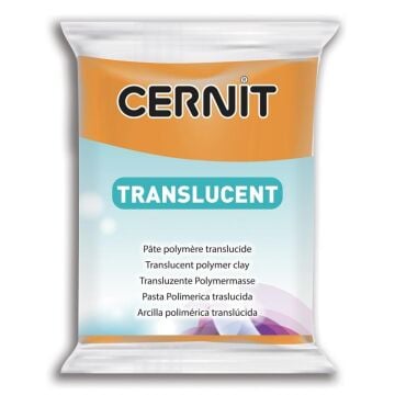 Cernit Polimer Kil Hamuru  Translucent (transparan) 56gr 752 Orange