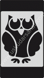 Mood Stencil Şablon 13x9 S 053