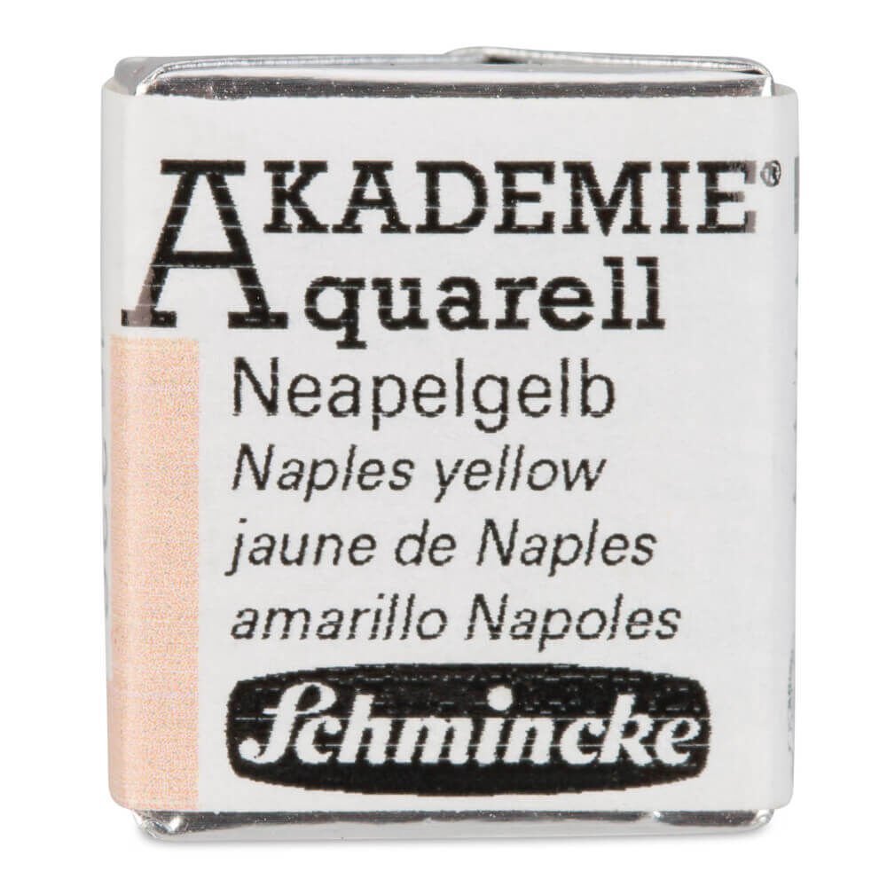Schmincke Akademie Yarım Tablet Suluboya Naples Yellow 226