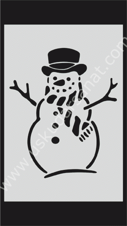 Mood Stencil Şablon 13x9 S 054