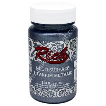 Rich Multi Surface Titanium Metalik Boya 90 cc. 2178 KÜLLÜ MAVİ