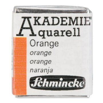 Schmincke Akademie Yarım Tablet Suluboya Orange 330