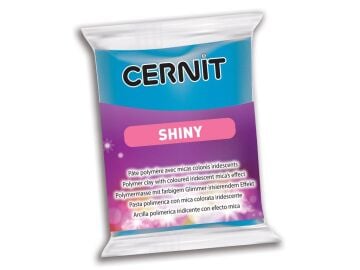 Cernit Polimer Kil Hamuru  Shiny (pırıltılı) 56gr 200 Mavi