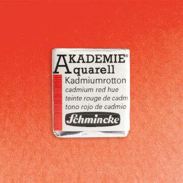 Schmincke Akademie Yarım Tablet Suluboya Cadmium Red Hue 332