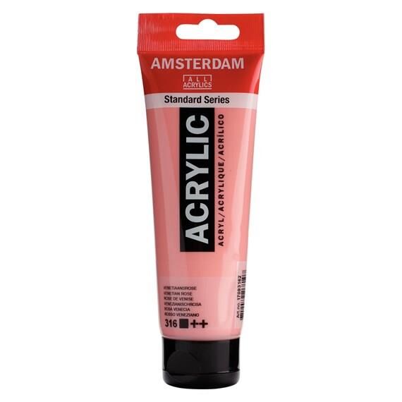 Amsterdam Akrilik Boya 120ml Tüp VENETIAN ROSE 316