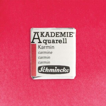 Schmincke Akademie Yarım Tablet Suluboya Carmine 333