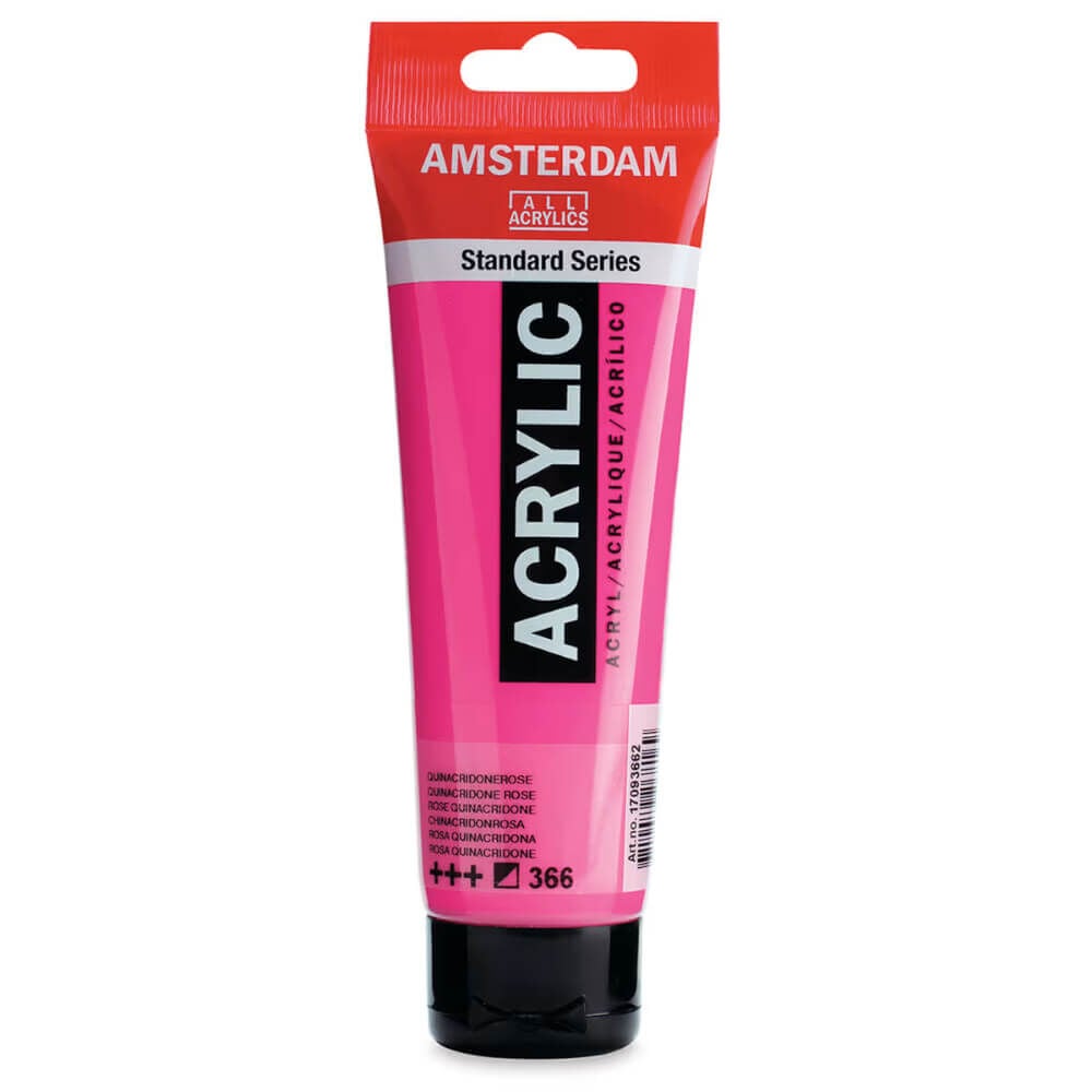 Amsterdam Standart Seri Akrilik Boya 120 ml Quinacridone Rose 366