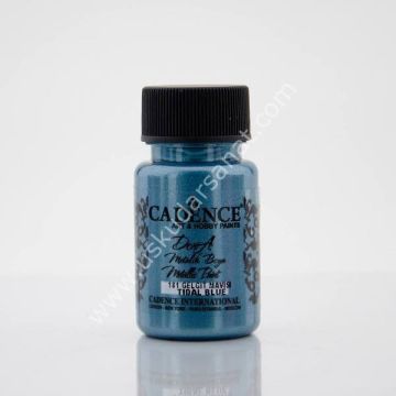 Cadence Dora Metalik Boya 50ml 181 Gelgit Mavisi