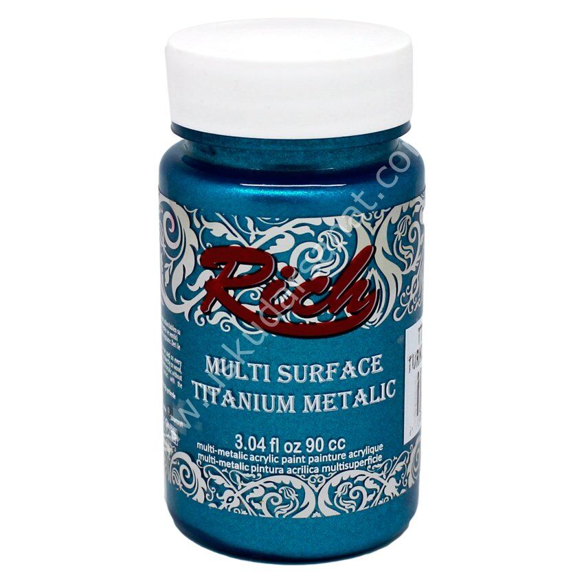 Rich Multi Surface Titanium Metalik Boya 90 cc. 2172 TURKUAZ