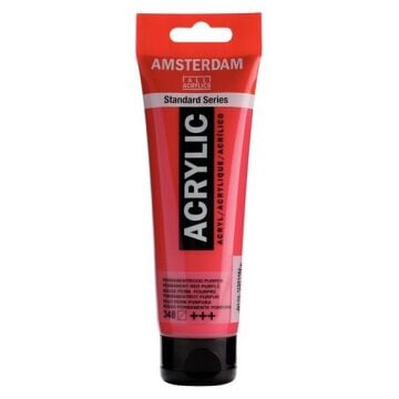 Amsterdam Akrilik Boya 120ml Tüp PERMANENT RED PURPLE 348