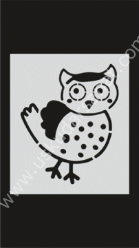 Mood Stencil Şablon 13x9 S 059