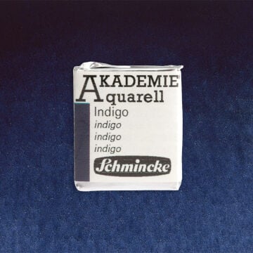 Schmincke Akademie Yarım Tablet Suluboya Indigo 442