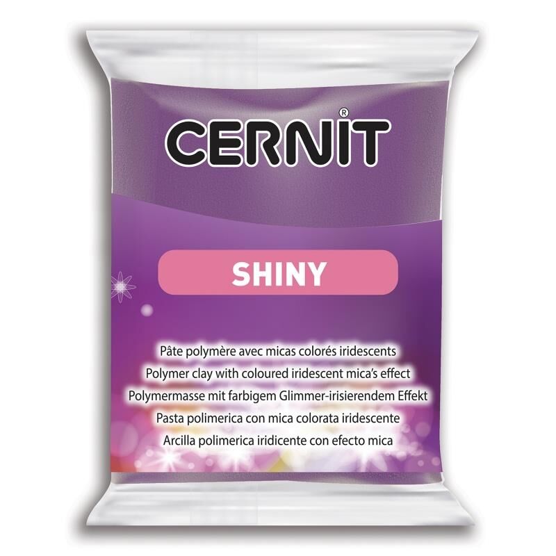 Cernit Polimer Kil Hamuru  Shiny (pırıltılı) 56gr 900 Violet