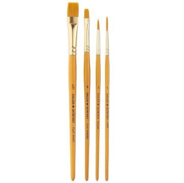 D.Rowney Simply Sentetik Fırça Seti 4 lü 920402