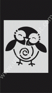 Mood Stencil Şablon 13x9 S 060