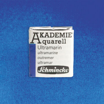 Schmincke Akademie Yarım Tablet Suluboya Ultramarine 443
