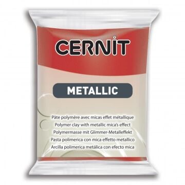 Cernit Polimer Kil Hamuru 56gr (Metalik) 400 Red