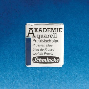 Schmincke Akademie Yarım Tablet Suluboya Prussian Blue 445