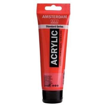 Amsterdam Akrilik Boya 120ml Tüp PYRROLE RED 315