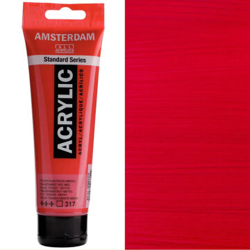 Amsterdam Standart Seri Akrilik Boya 120 ml Transparent Red Medium 317