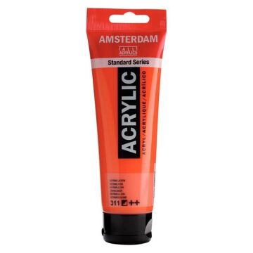 Amsterdam Akrilik Boya 120ml Tüp VERMILION 311