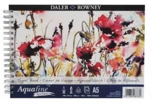 D.Rowney Aquafine texture A5 300gr 12 Yaprak Spiralli blok