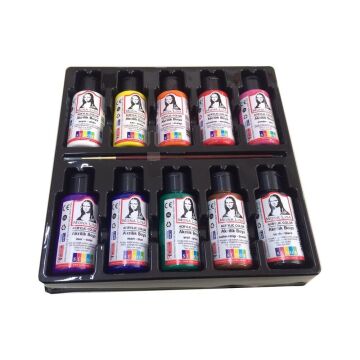 Südor Monalisa Akrilik 10 Renk X 40 ml + Fırça
